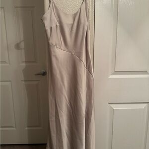 Target Elegant Cream Slip Dress